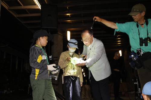 夜のいきもの観察会