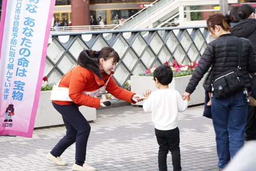 「自殺対策強化月間」街頭キャンペーン