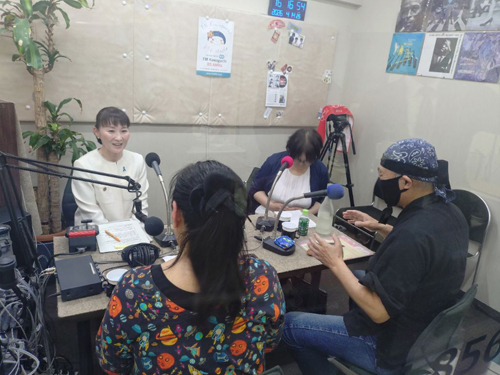 「頑張る人★応援支隊」ラジオ出演