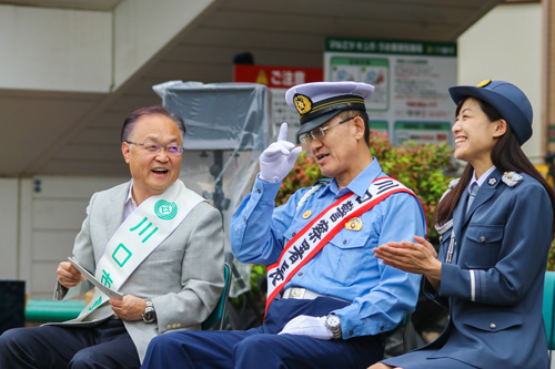 秋の全国交通安全運動出発式(下)