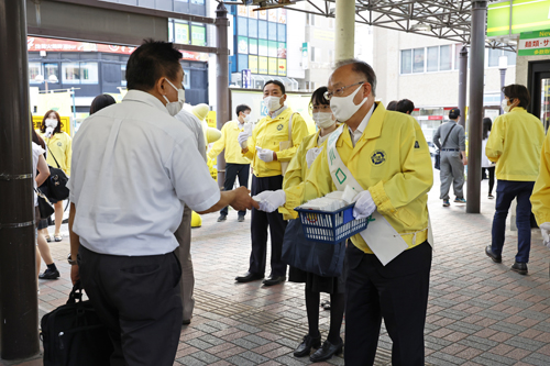 不法投棄監視ウィーク実施・西川口1 0530