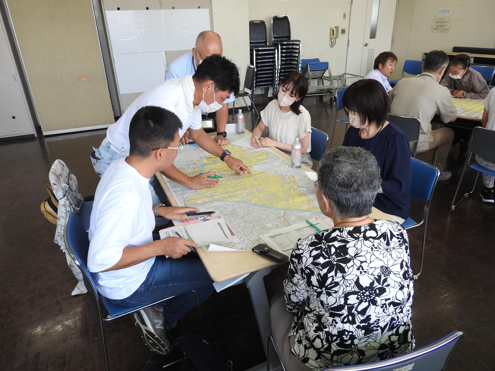 神根包括グループワークの様子