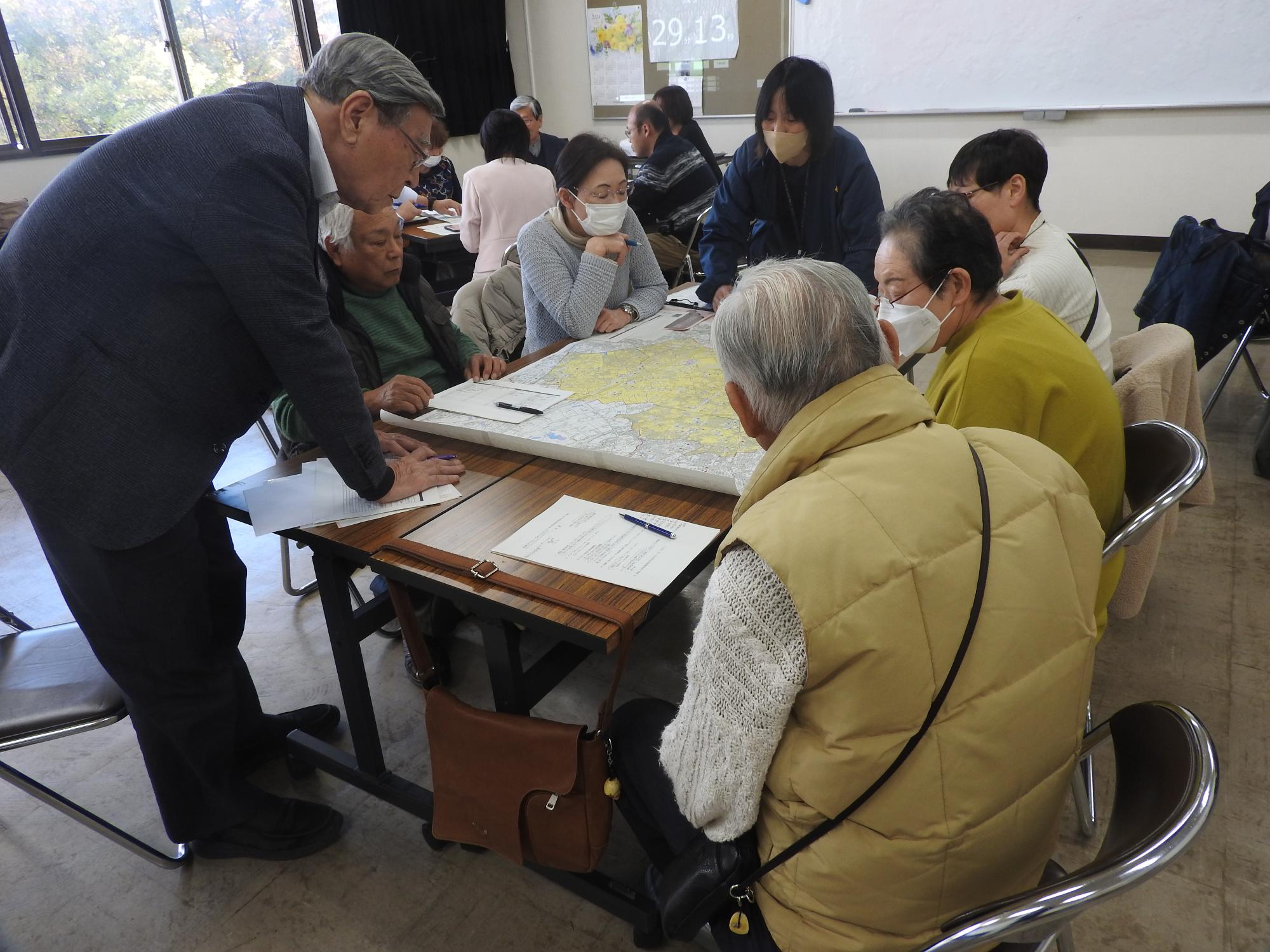 安行包括Bグループの様子