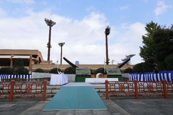 川口市戦没者追悼式の写真