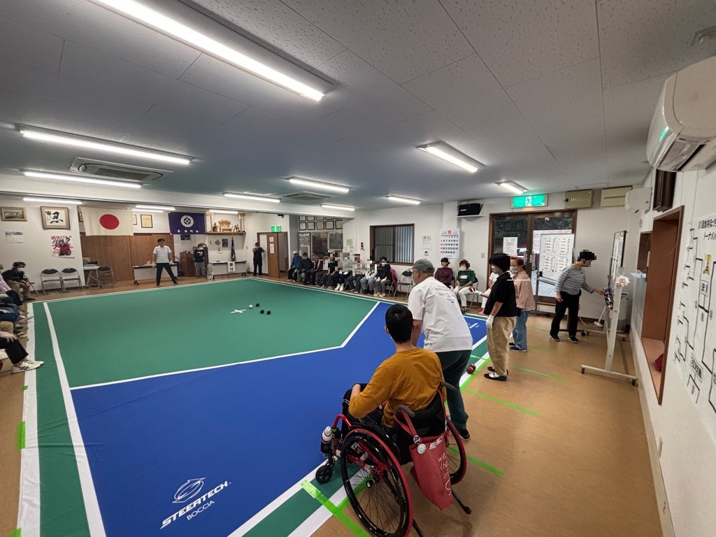 赤井ボッチャ交流会1
