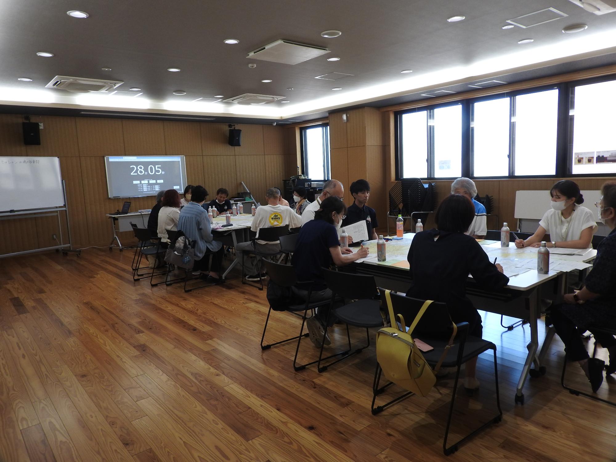 鳩ケ谷東部地区っ全体の様子