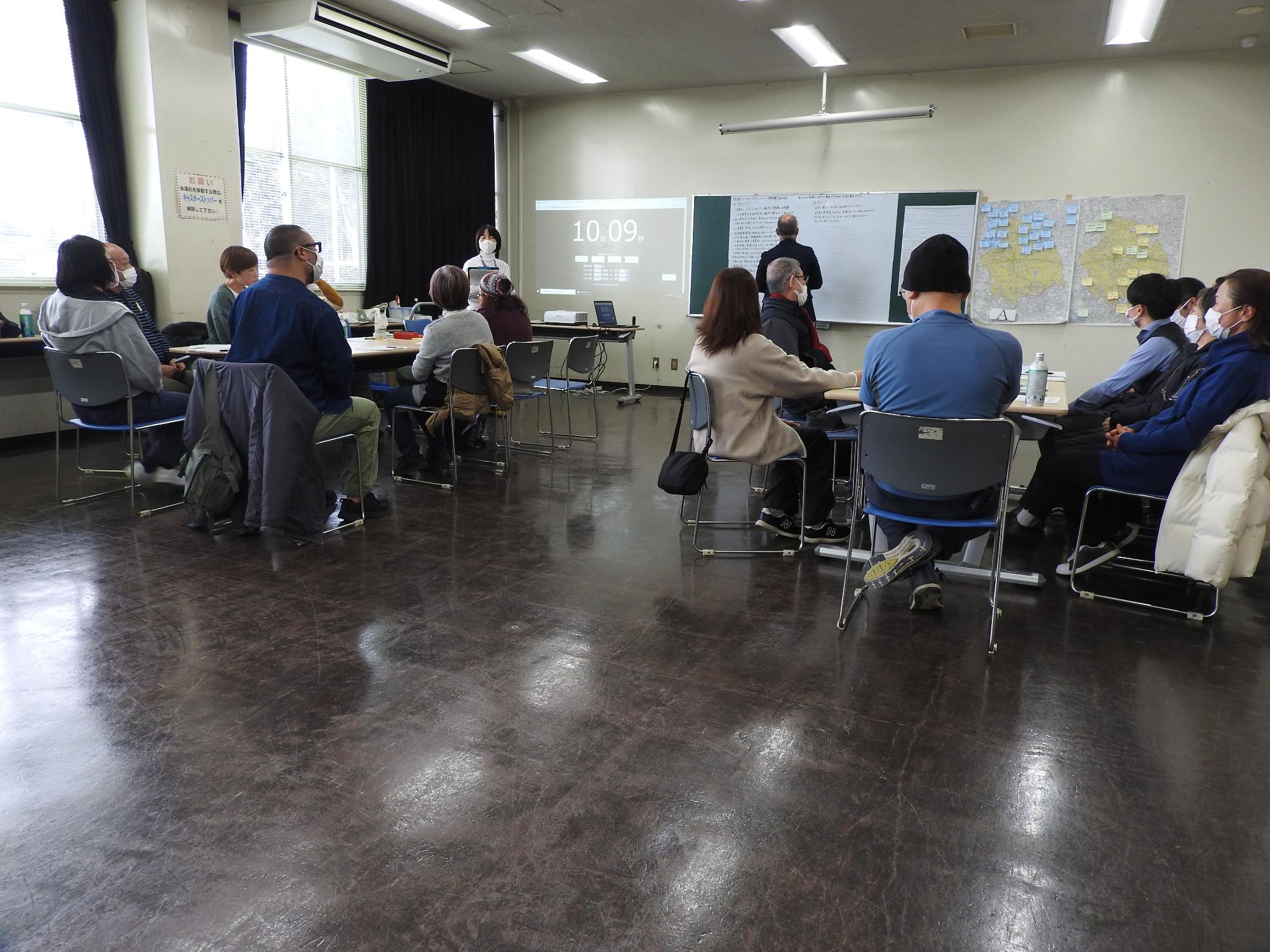 神根東全体セッションの様子1