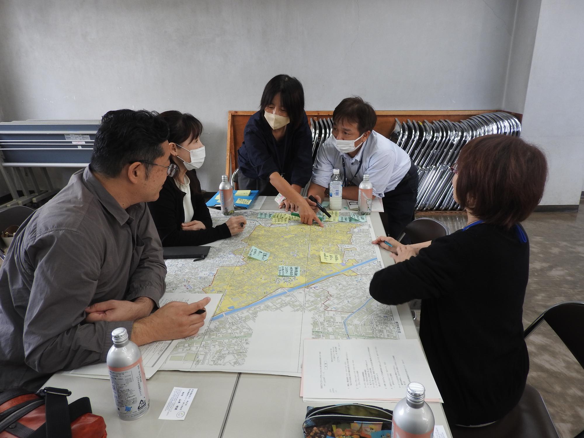 南平包括Bグループの様子