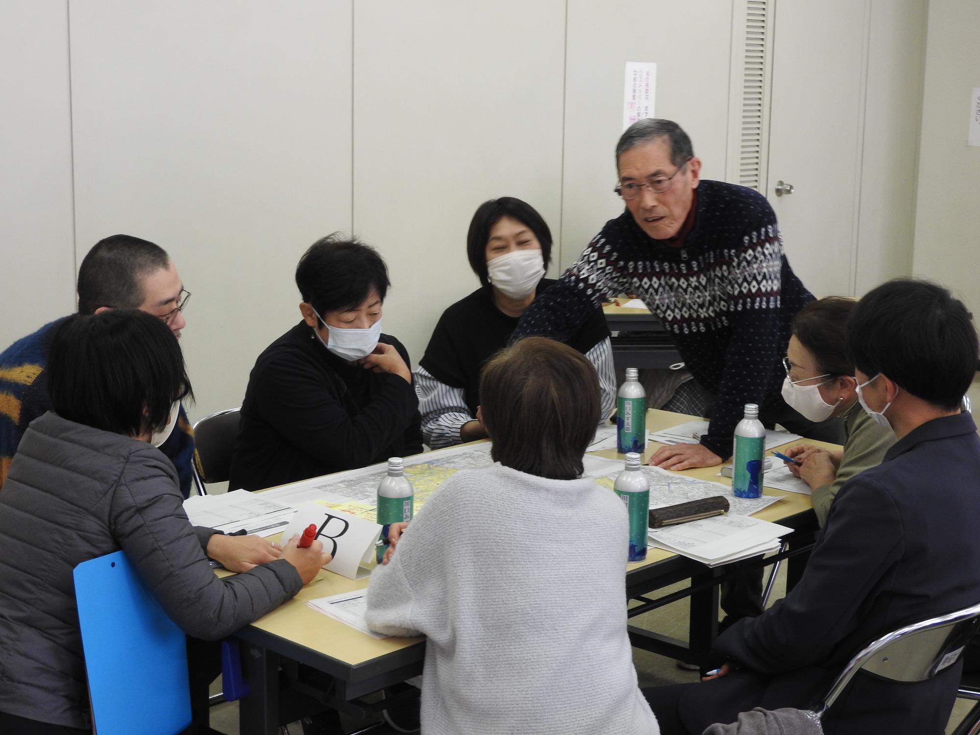 新郷東包括Bグループの様子