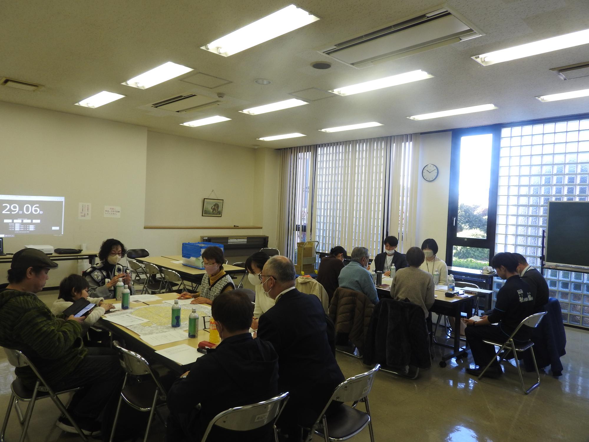 新郷包括地区全体の様子