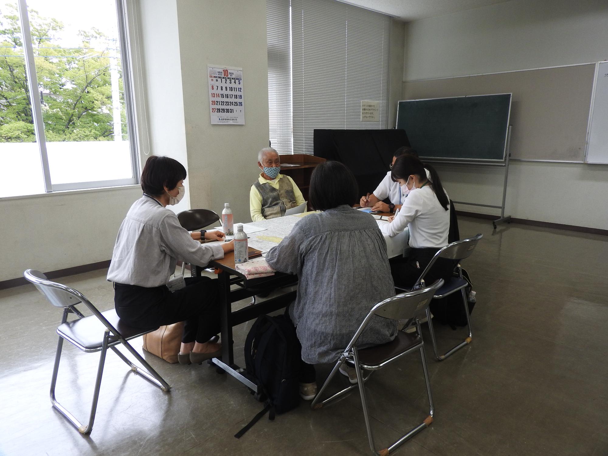 戸塚包括Aグループの様子