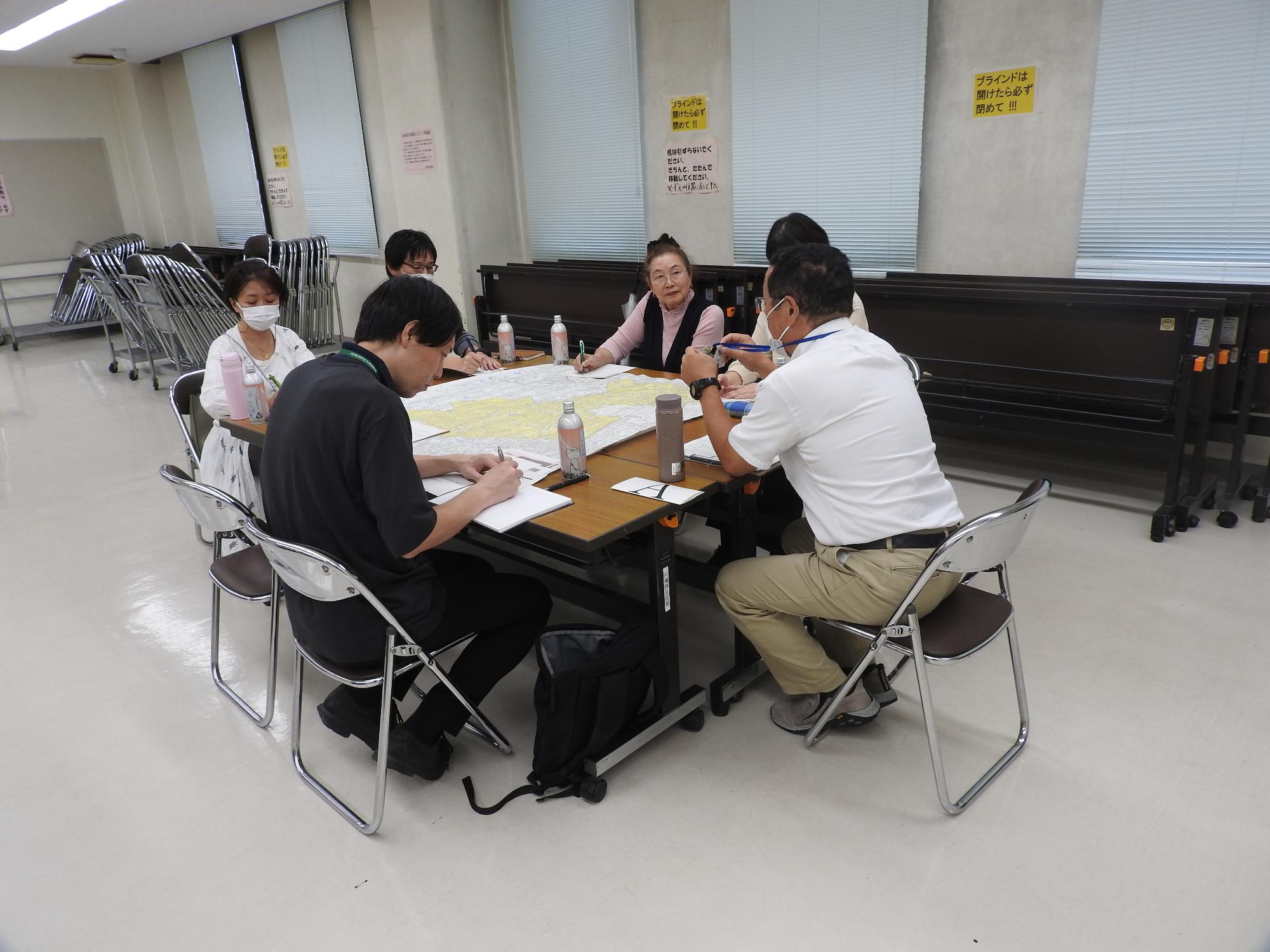 戸塚西包括Aグループの様子