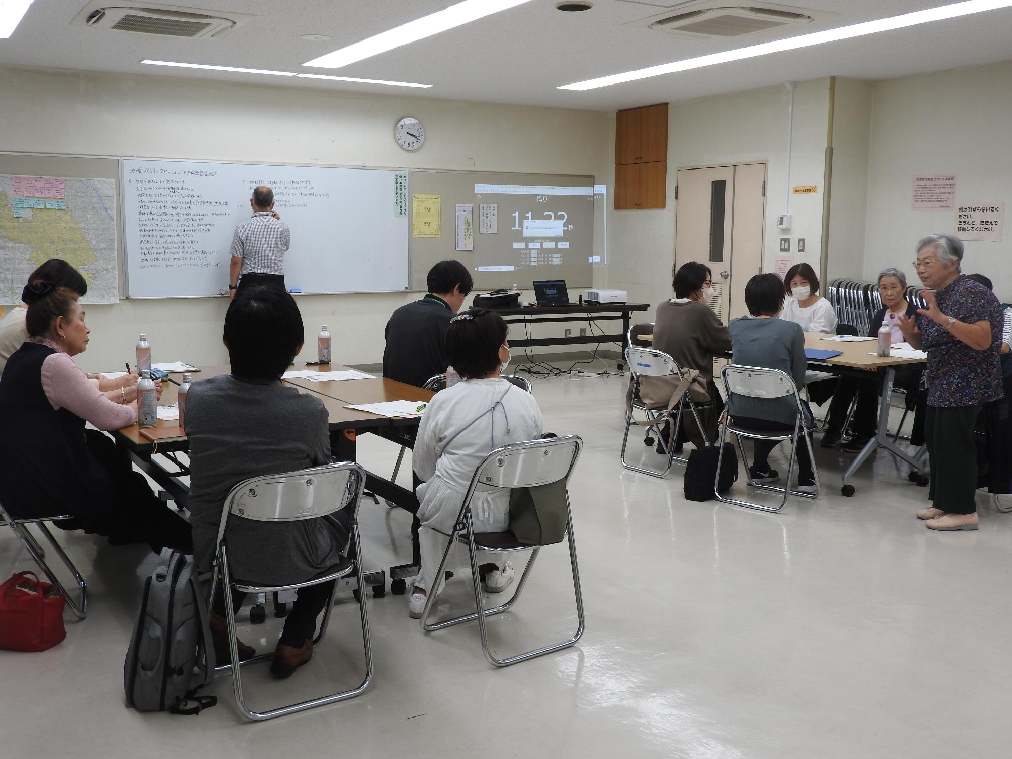 戸塚西全体セッションの様子