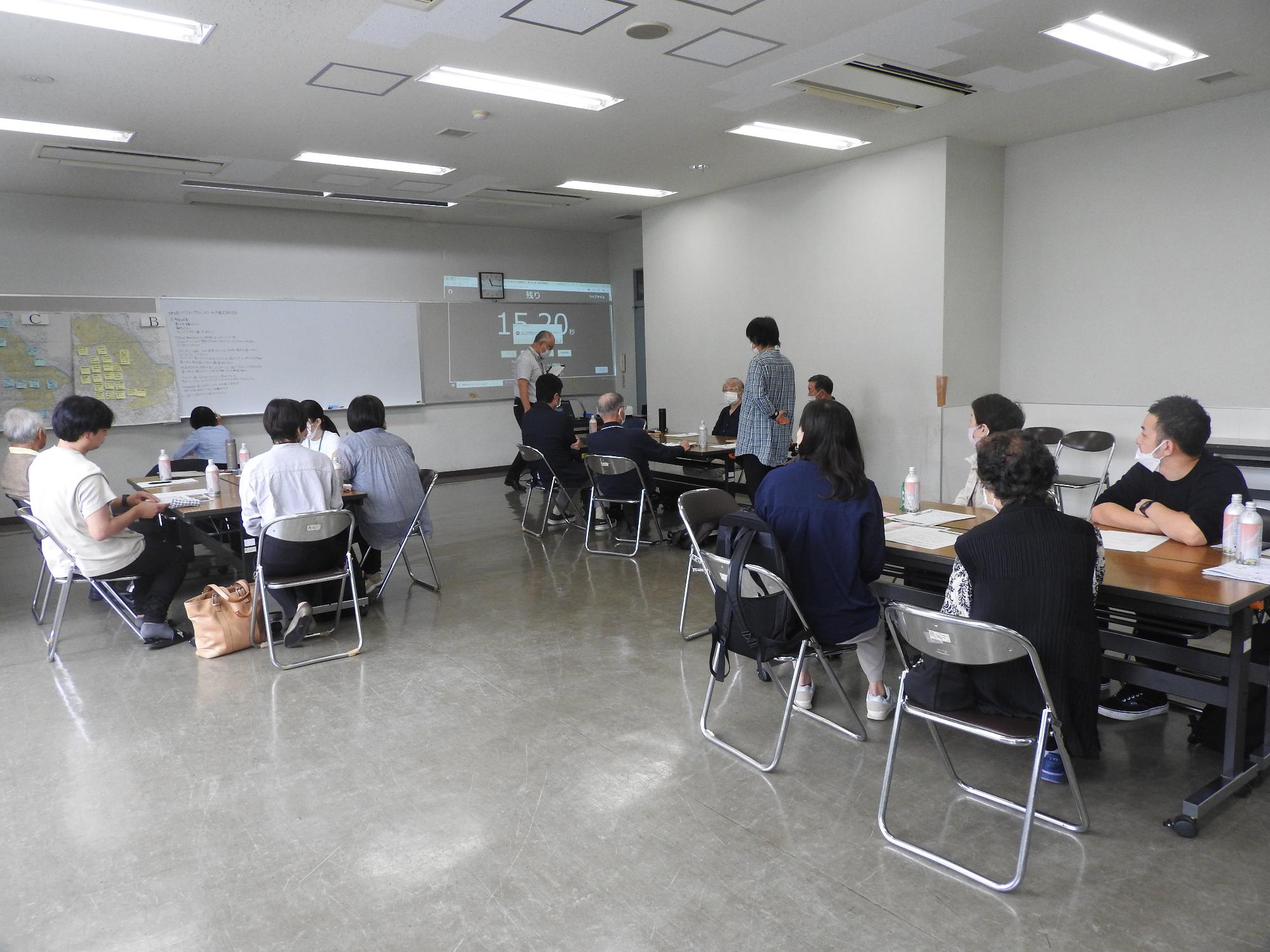 戸塚全体セッションの様子