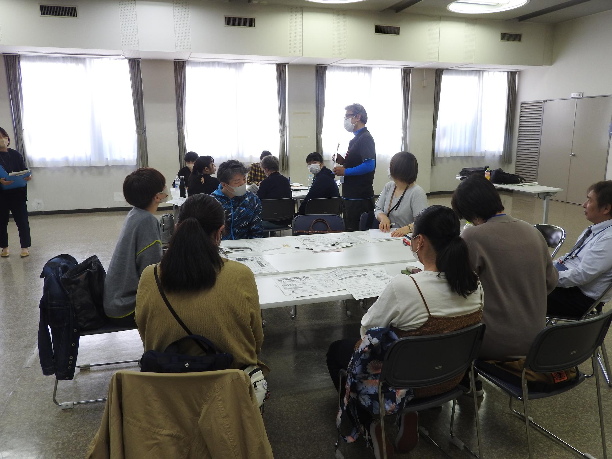 横曽根全体セッションの様子
