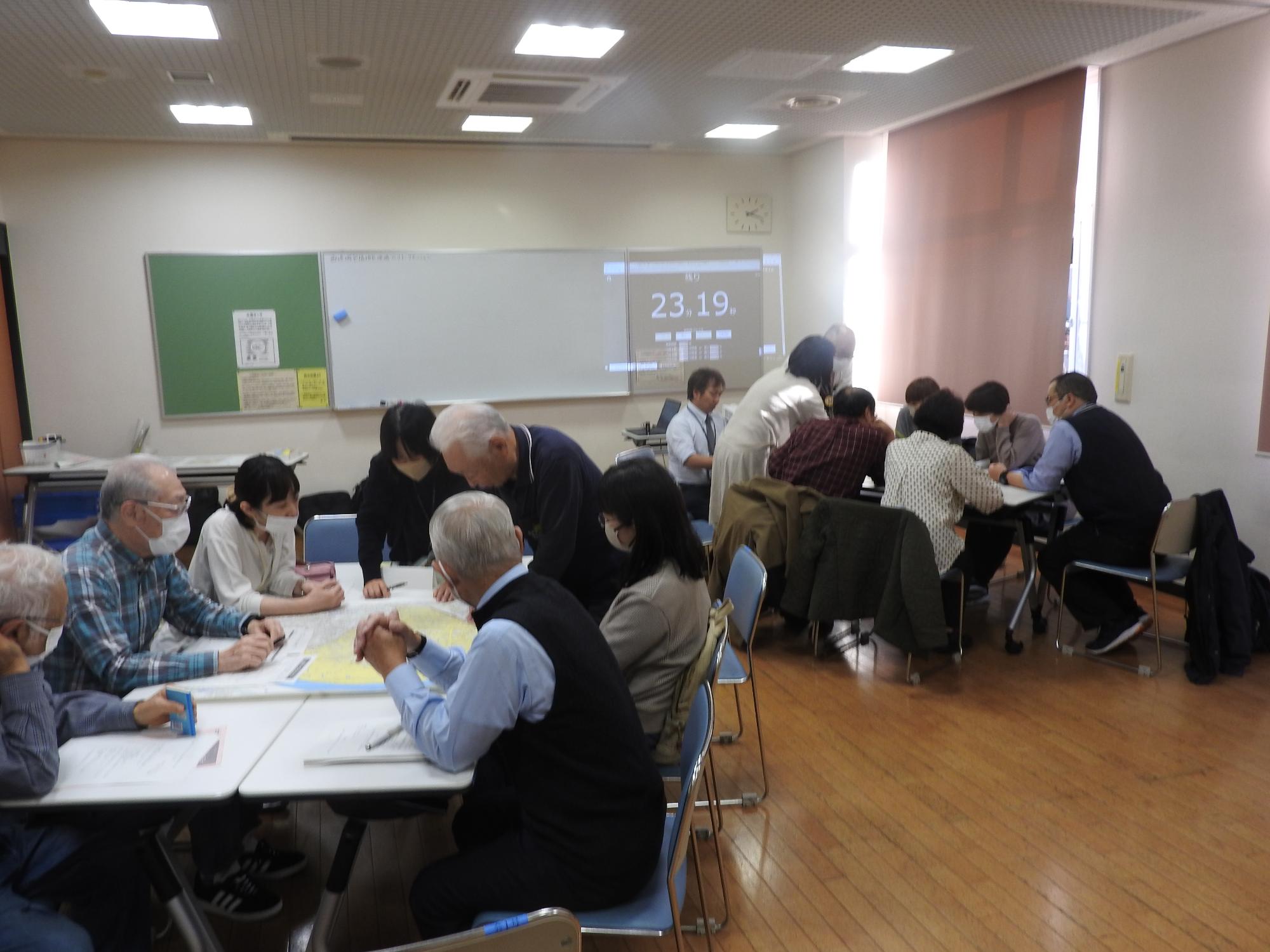 西包括地区全体の様子
