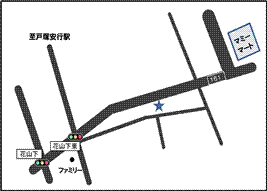 安行地域包括支援センター地図のイラスト