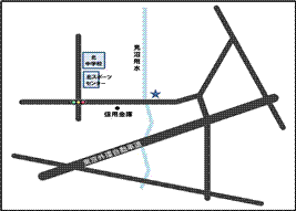神根地域包括支援センター地図のイラスト