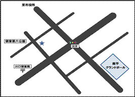 南平みなみ地域包括支援センター地図のイラスト