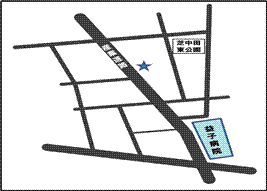 芝地域包括支援センター地図のイラスト