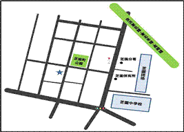 芝西地域包括支援センター地図のイラスト