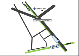 戸塚地域包括支援センター地図のイラスト