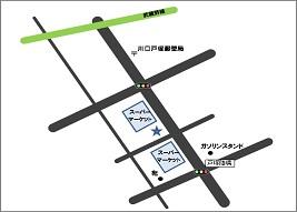 戸塚西地域包括支援センター地図のイラスト