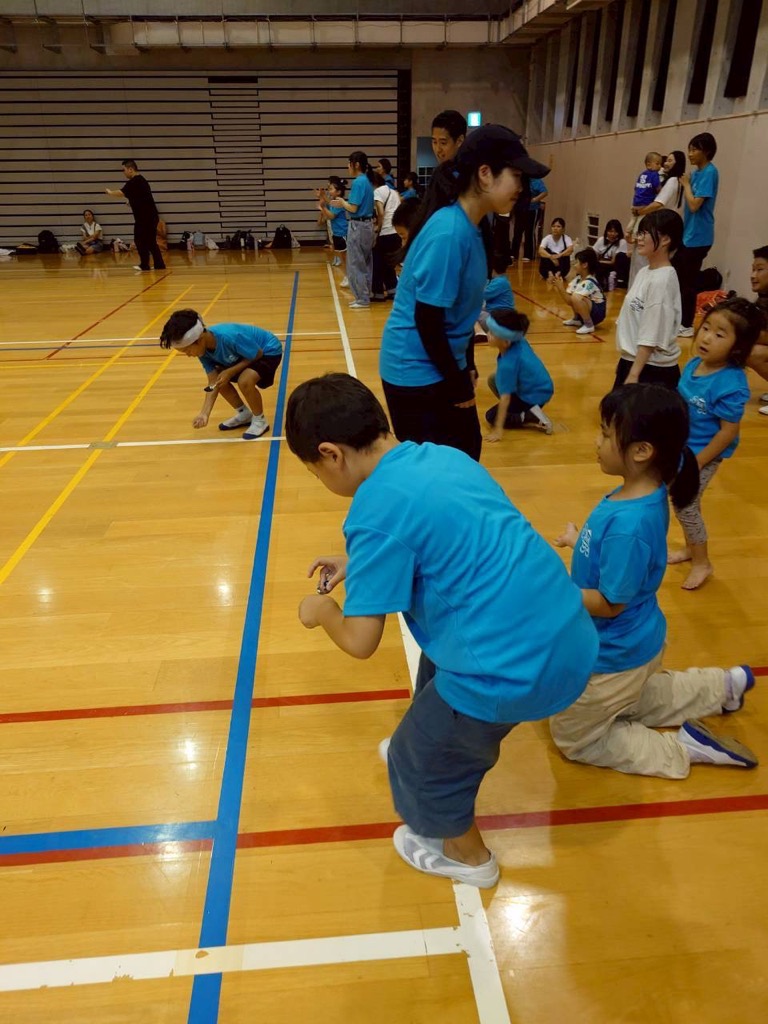 ビー玉リレー