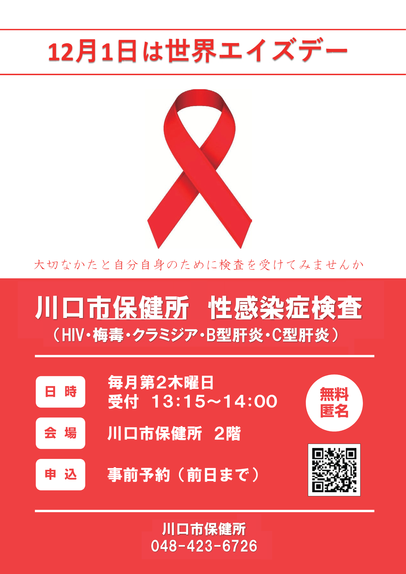 世界エイズデーポスター