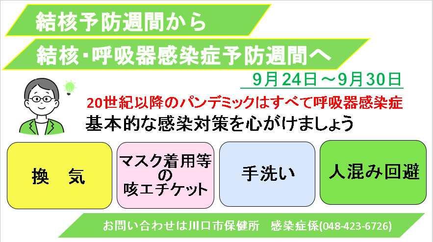 基本的な感染対策をしましょう