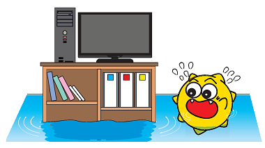 浸水ごみまる