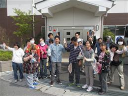 地域美化推進チーム「らいぶ」の実施風景の写真